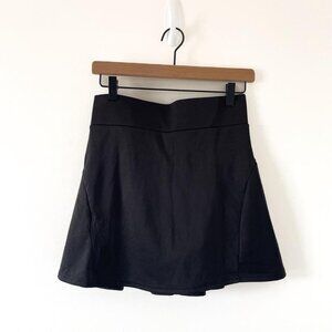 Black Pleated Mini Tennis Skort